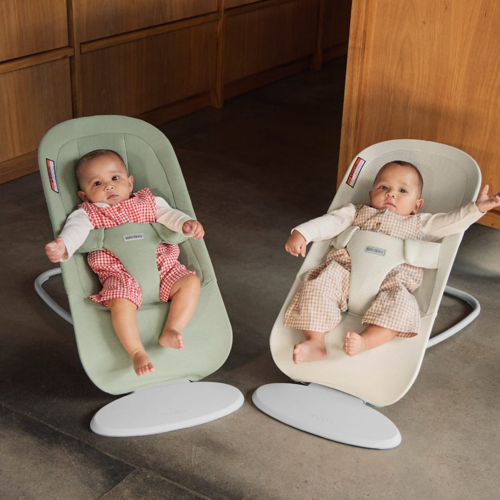 BabyBjörn Bouncer Begin - Mesh, Dark Gray - Image 5
