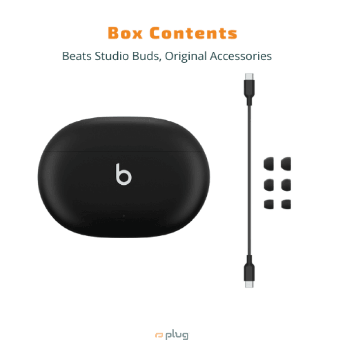 Beats Studio Buds - True Wireless Noise Cancelling Earphones - Black - Image 9