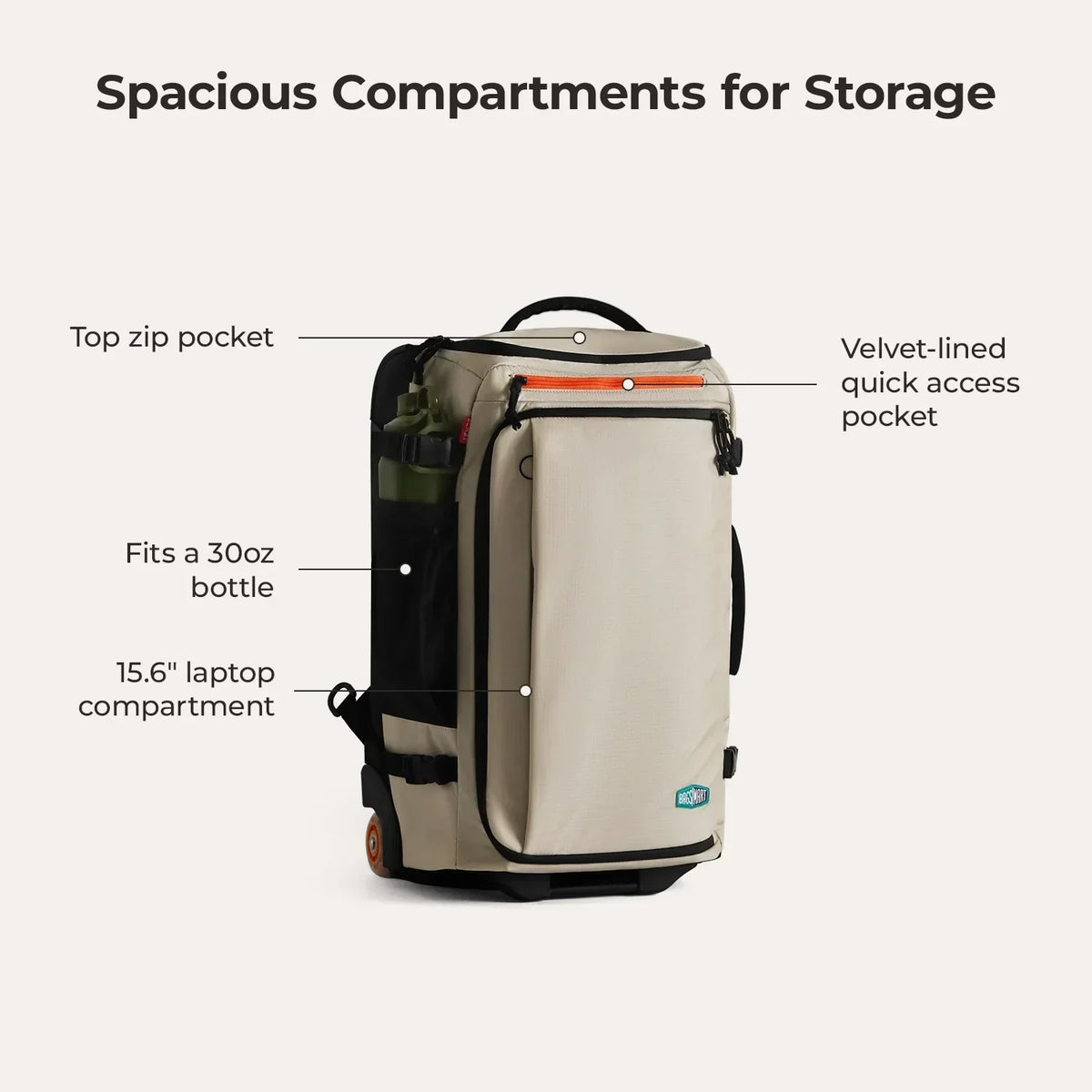 Blast 43L Roller Backpack - Image 4