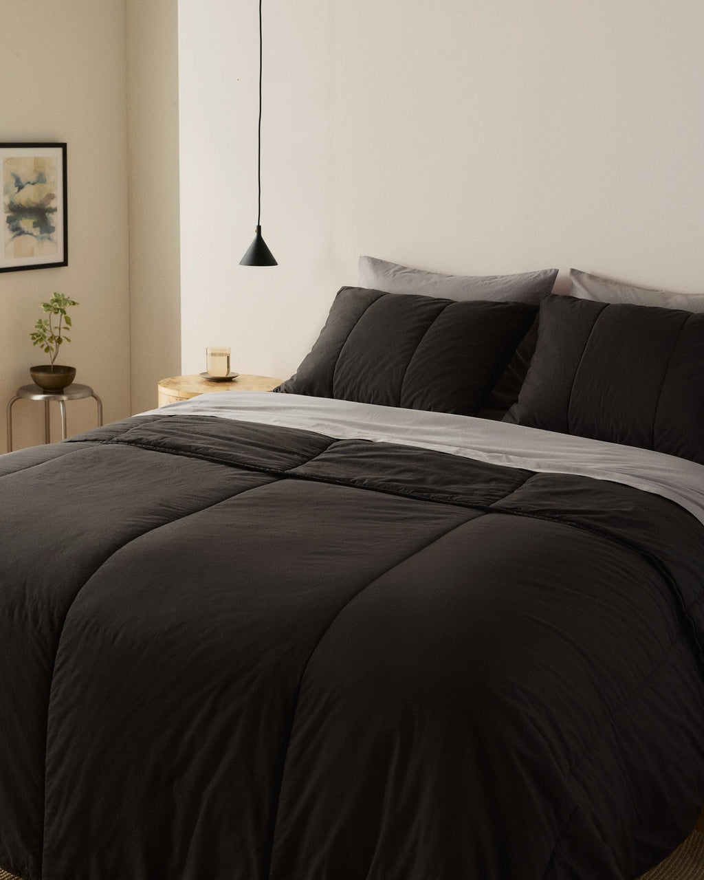 Percale Sheet Set - Pebble TW/XL - Image 5