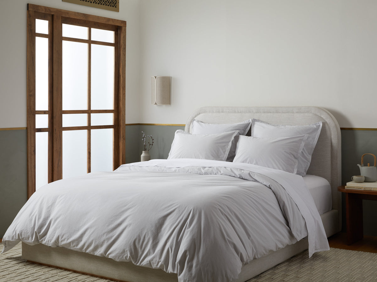 Brushed Cotton Sham Set - FINAL SALE (Mist) - Image 2