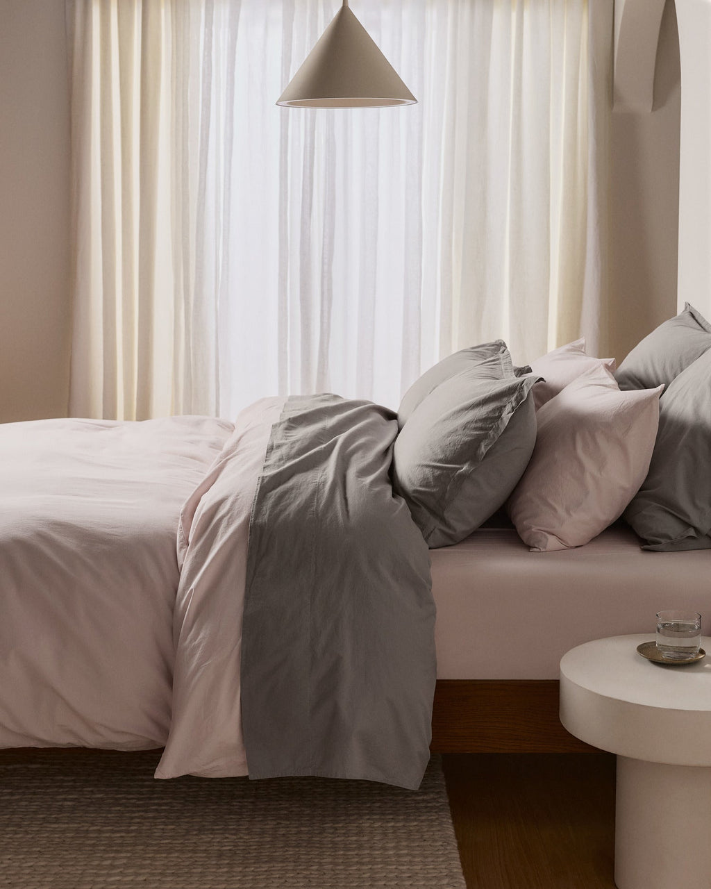 Brushed Cotton Top Sheet (Pebble) - Image 4
