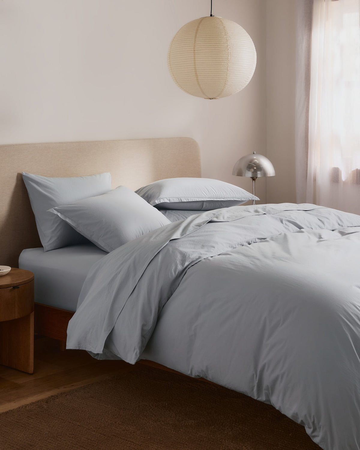 Brushed Cotton Venice Set - Sky K/CK - Image 4