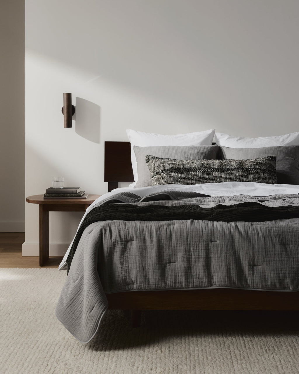 Organic Cloud Cotton Quilt (Pebble) - Image 2