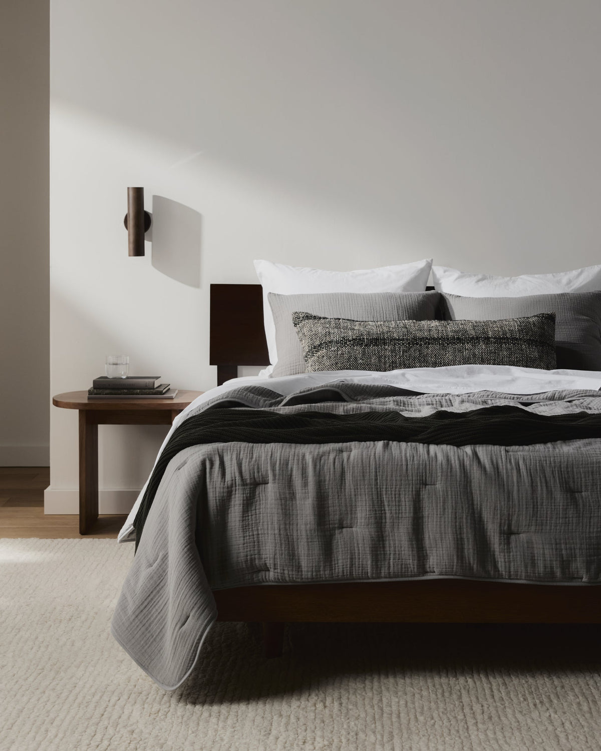 Organic Cloud Cotton Quilt (Pebble) - Image 2