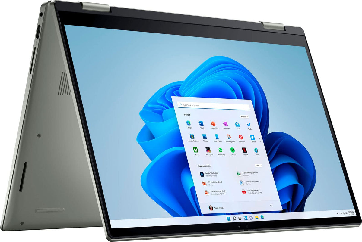 Dell Inspiron 2in1 14”Touch Laptop – Ryzen 7 – 16GB RAM–512GB SSD - Pebble Green - Image 4