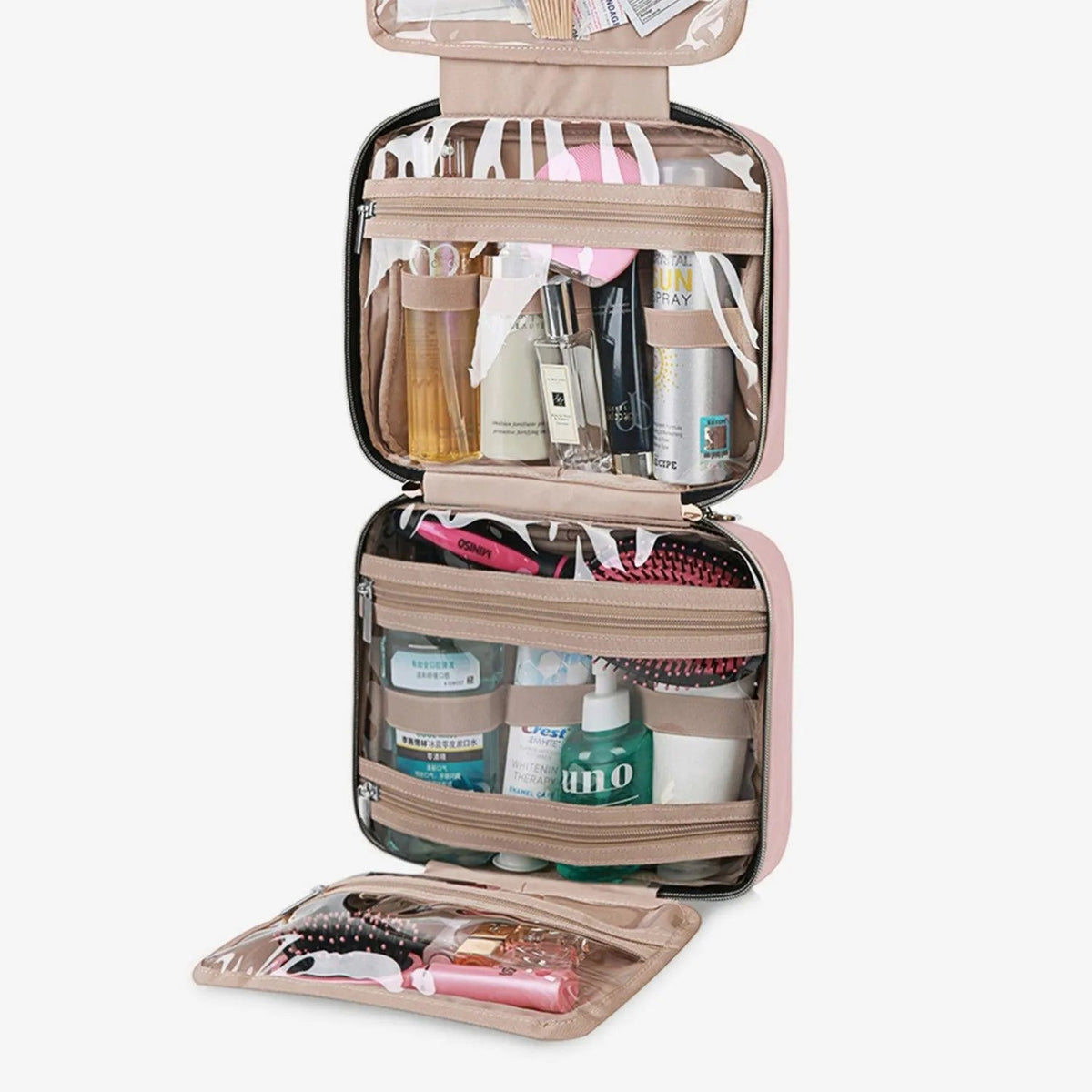 Bonchemin Pink The Space Saver Toiletry Bag - Image 6