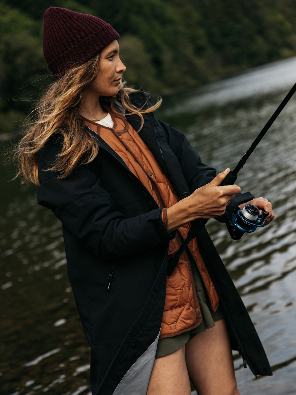 Women's Longline Stormbird Waterproof Jacket - Image 6