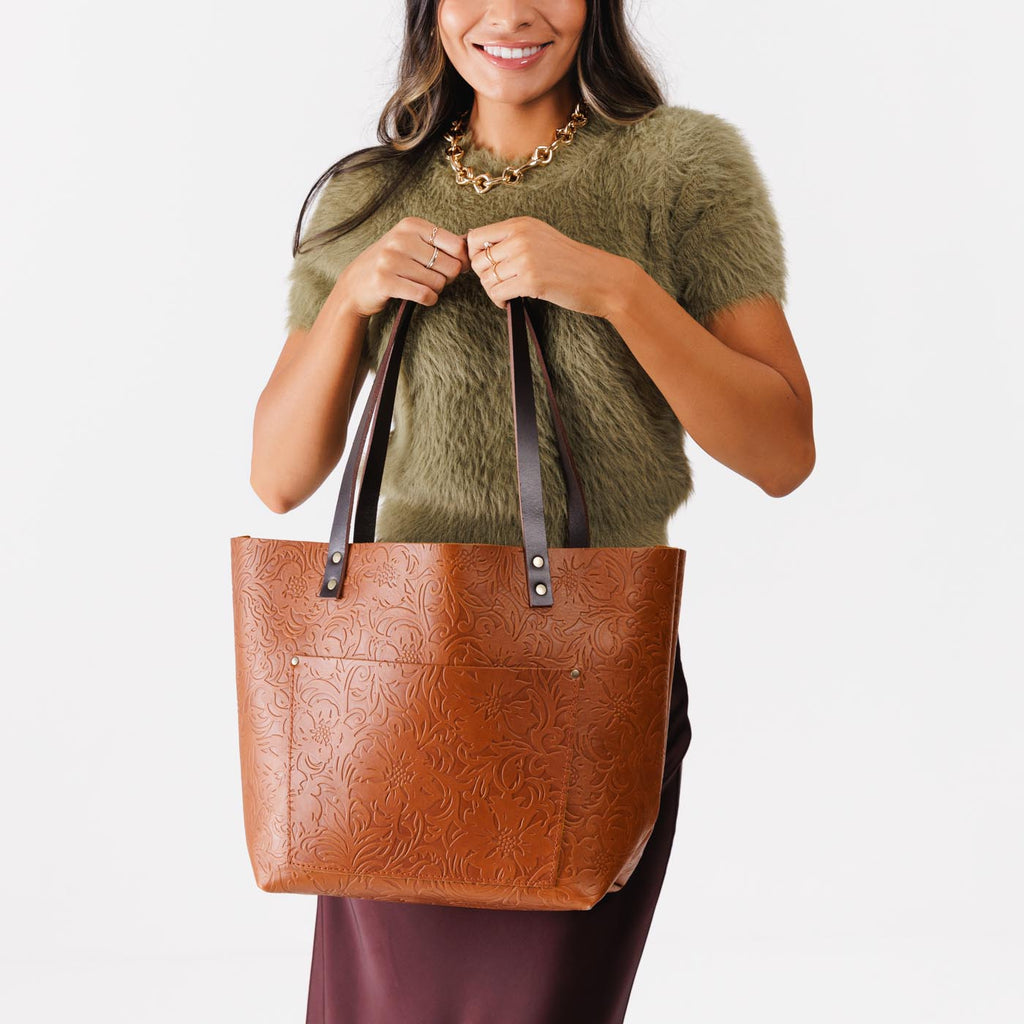 'Almost Perfect' Leather Tote Bag - Image 94