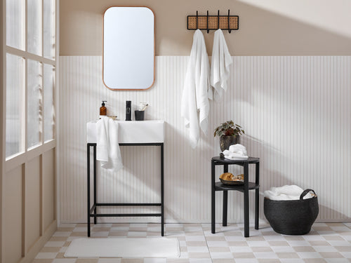 2+2 Classic Turkish Cotton Bath Bundle - White - Image 2