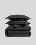 Linen Duvet Cover Set - Onyx K/CK