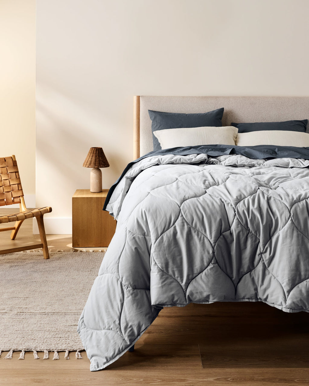Cotton Drift Comforter (Sky) - Image 4