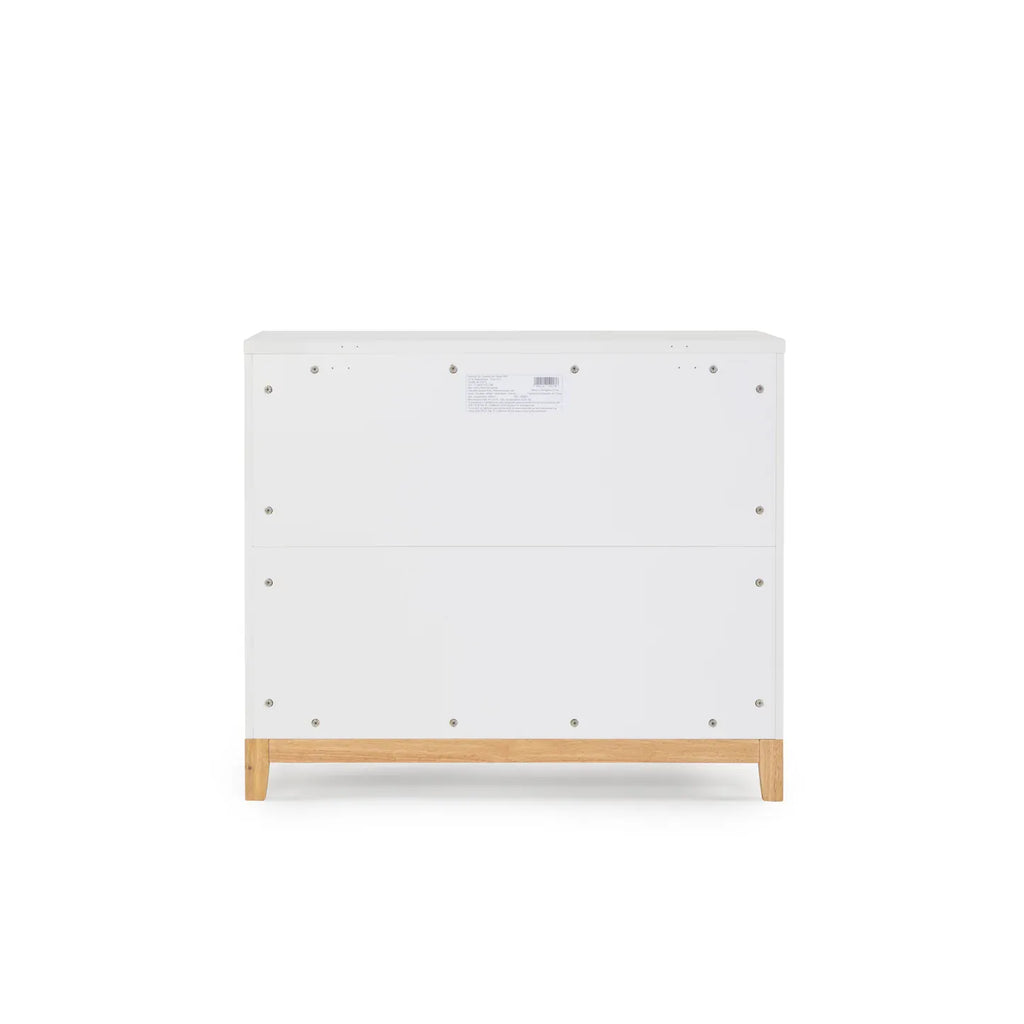 Dadada Lala Big 6-Drawer Dresser - White / Natural - Image 5