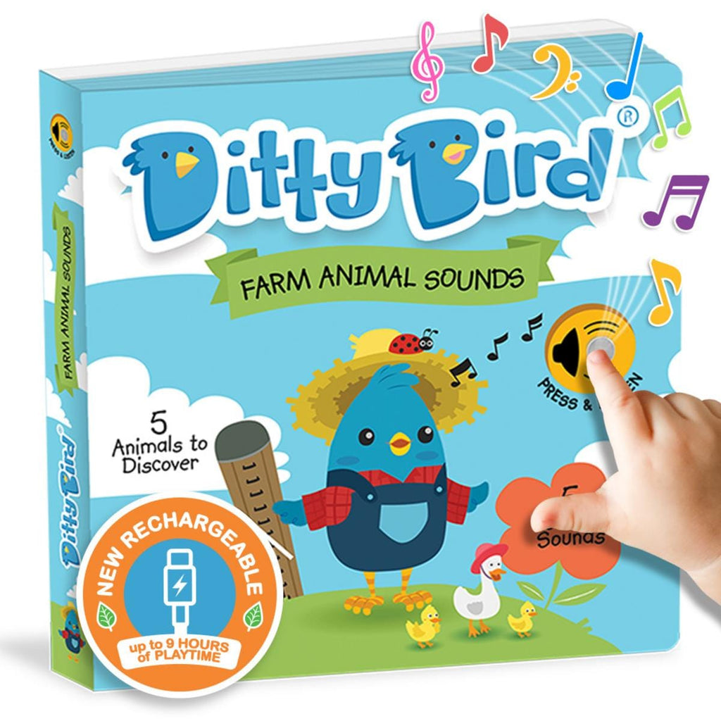 Ditty Bird Musical Books - Farm Animal Sounds - Image 9