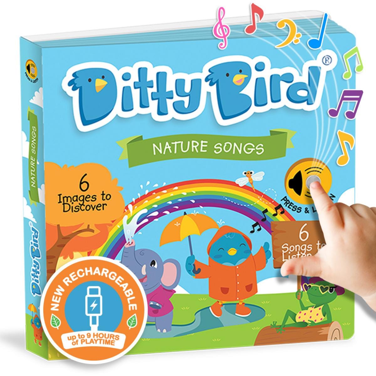 Ditty Bird Musical Books - Nature Songs - Image 10