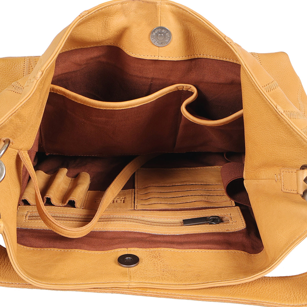 Bree Diamond Leather Shoulder Bag - Image 16