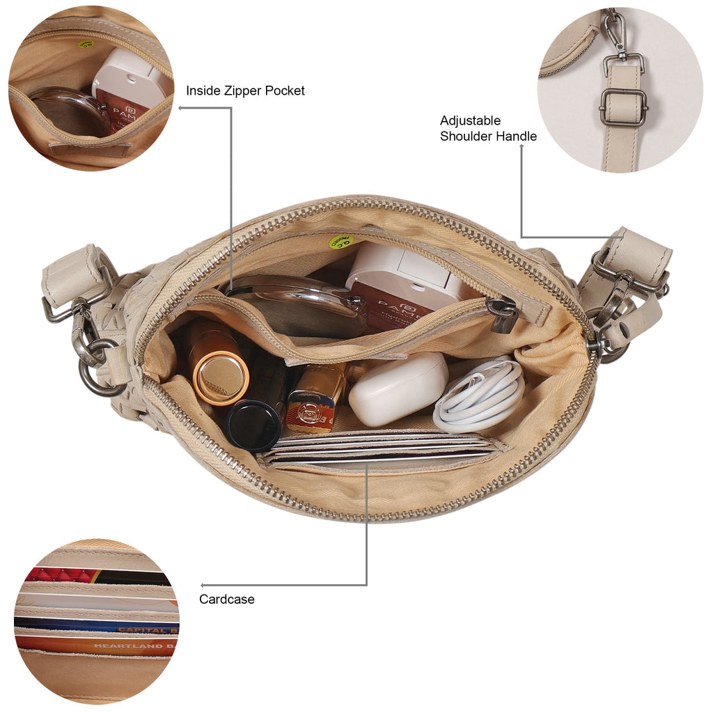 Coast Leather Crossbody Bag - Image 14