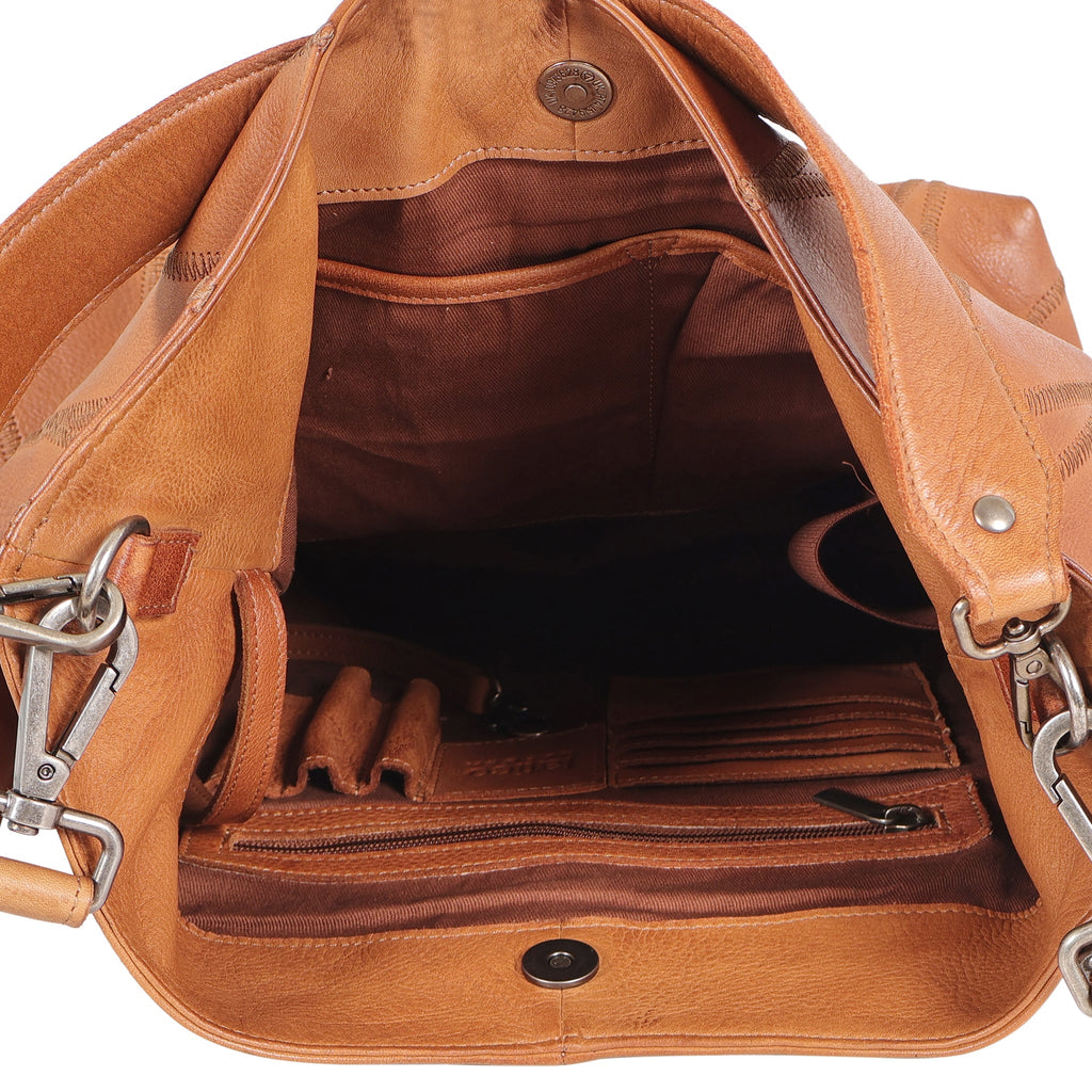 Bree Diamond Leather Shoulder Bag - Image 4