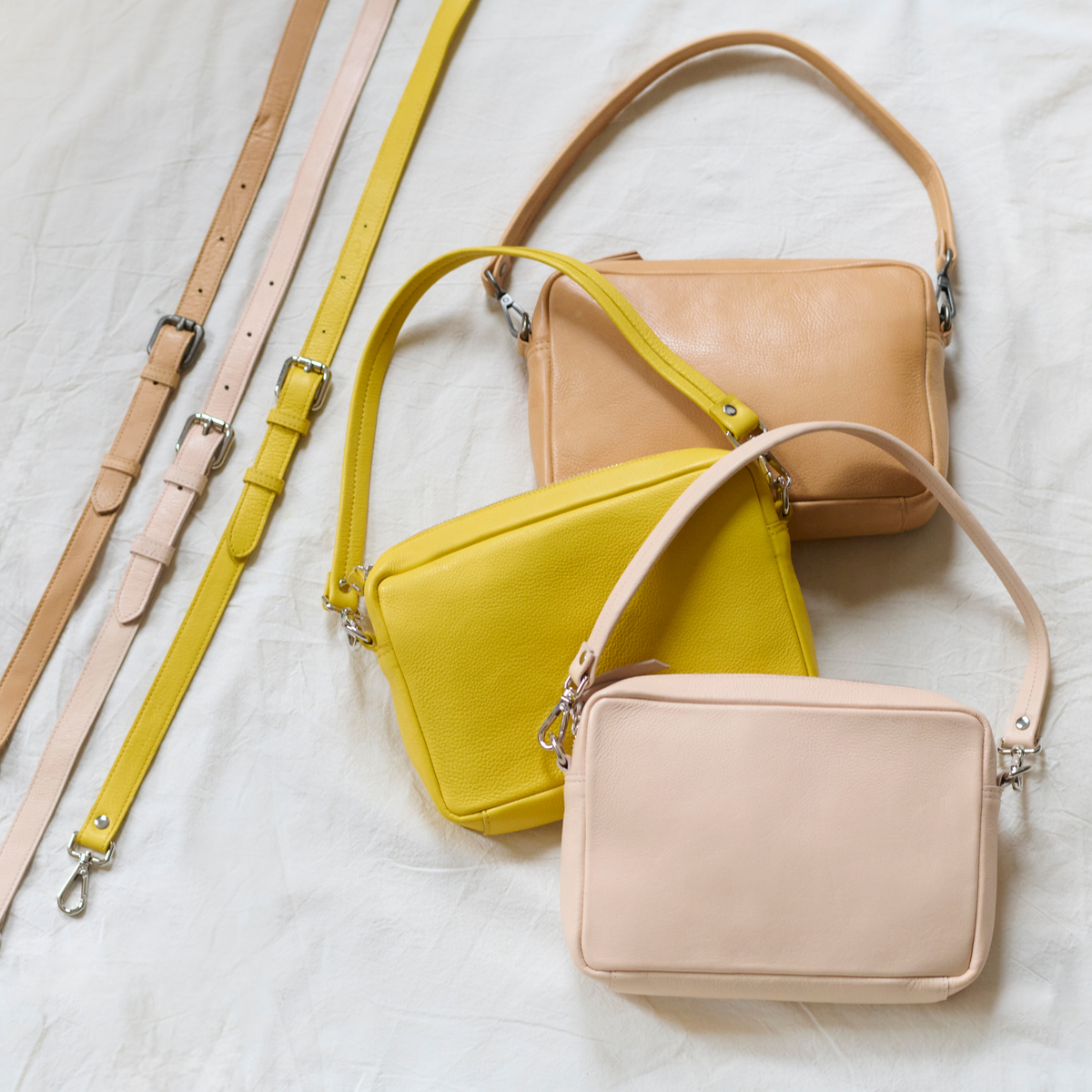 Draper Leather Crossbody Bag - Image 12