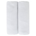 Ely's & Co. 2 Pack Pack n Play Sheets - Solid White