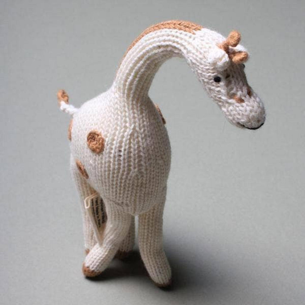 Estella Organic Giraffe Rattle Baby Toy - Image 2