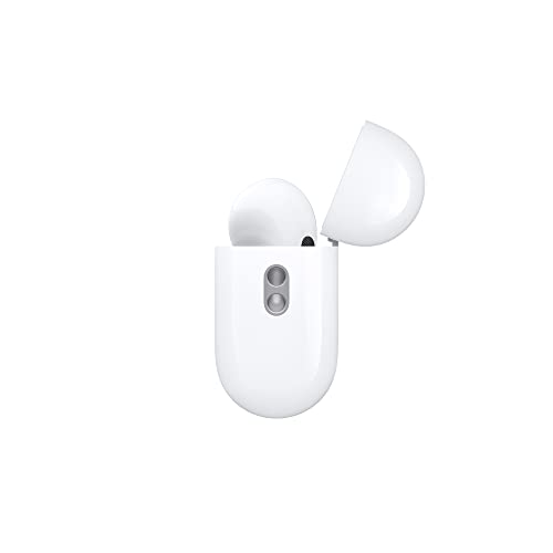 Apple - AirPods Pro (2nd generation) with MagSafe Case (USB‑C) - White - MTJV3AM/A - Image 4