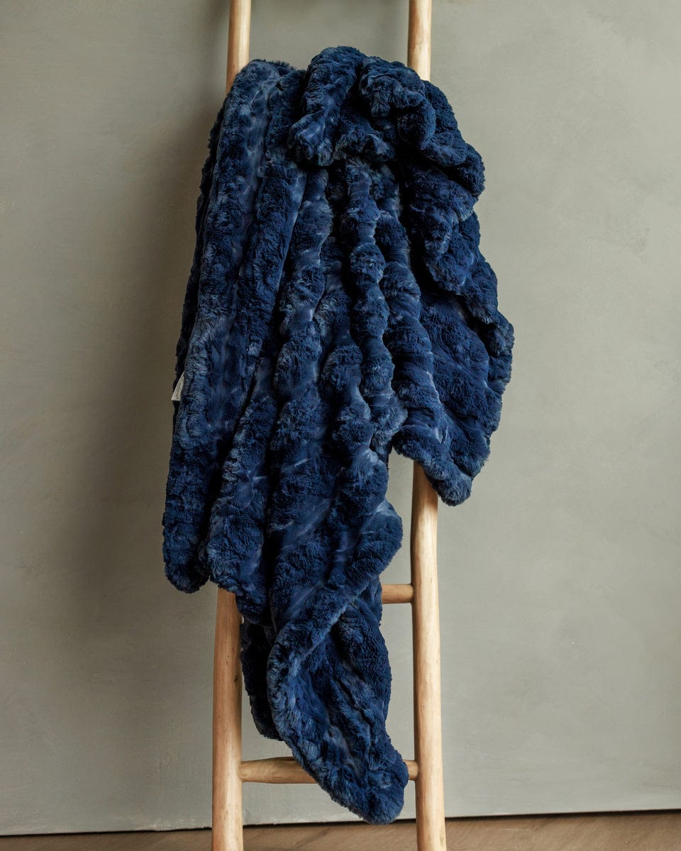 Ultra Sorbet Navy Blanket - Image 2