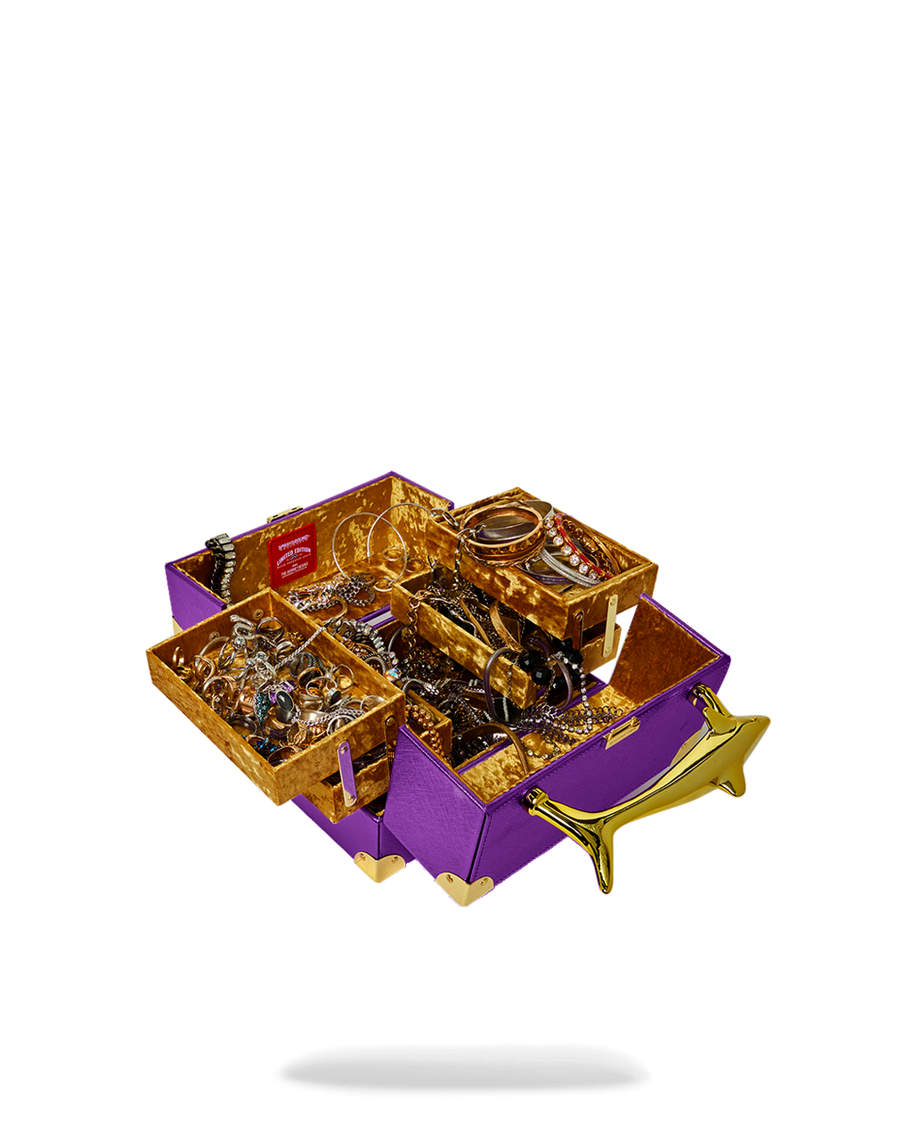 Sharks of the Gold Ocean Jewelry Case - Image 13