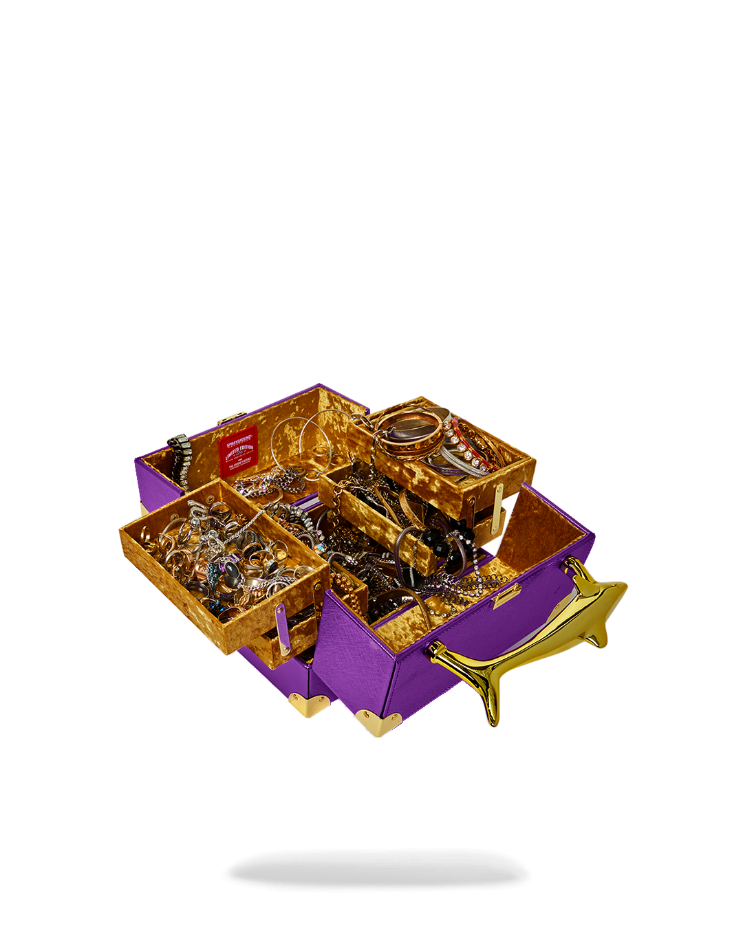 Sharks of the Gold Ocean Jewelry Case - Image 13