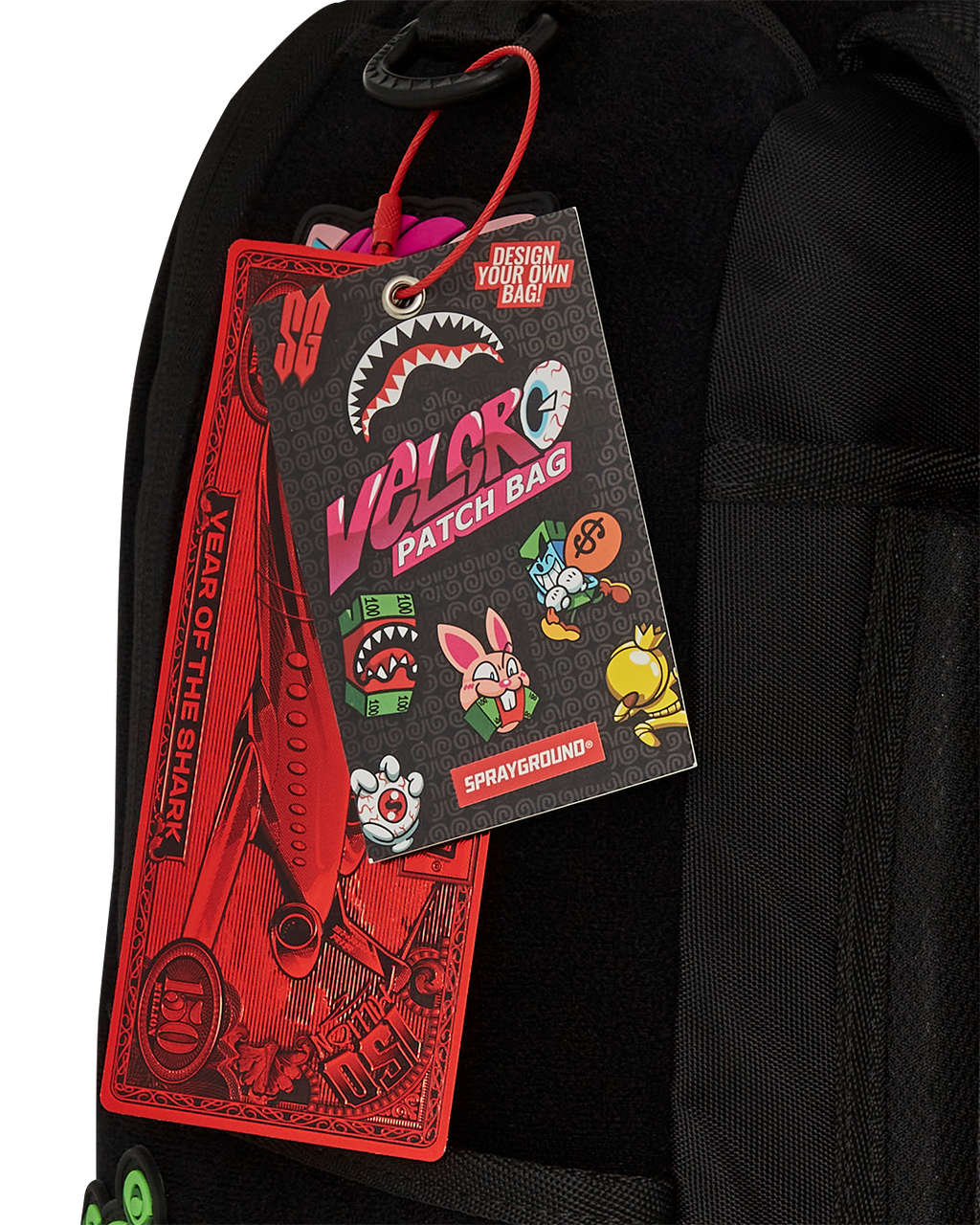 Stuck on Ya - Velcro Patch Backpack - Image 16