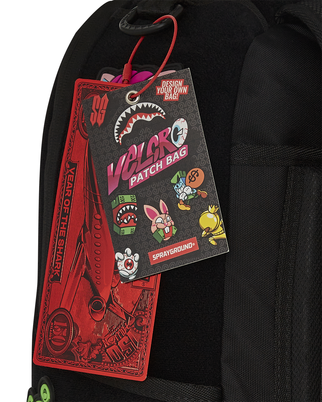 Stuck on Ya - Velcro Patch Backpack - Image 16
