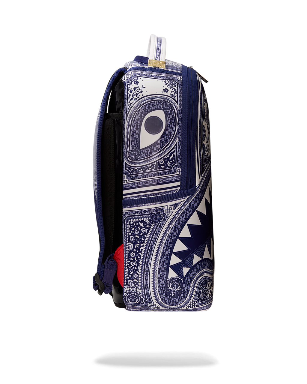 Porcelain Tiger Phoenix Shark Backpack - Image 5