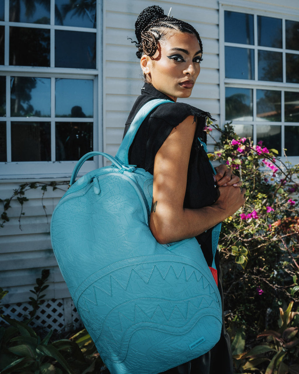 Aqua Noir Backpack - Image 2