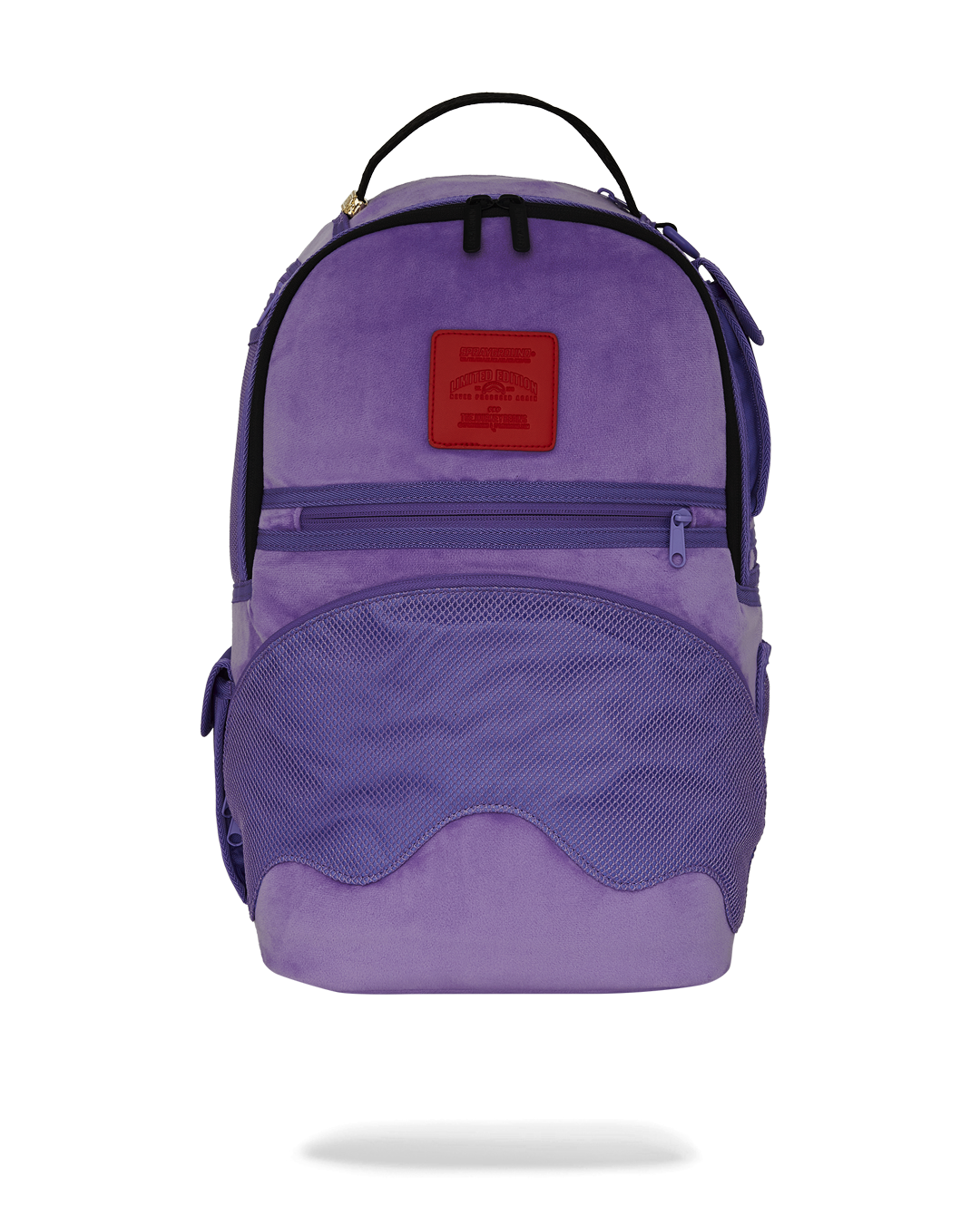 Nooo Way!!! a Reversible Backpack - Purple Velour to Og Sharks in Paris Backpack - Image 3