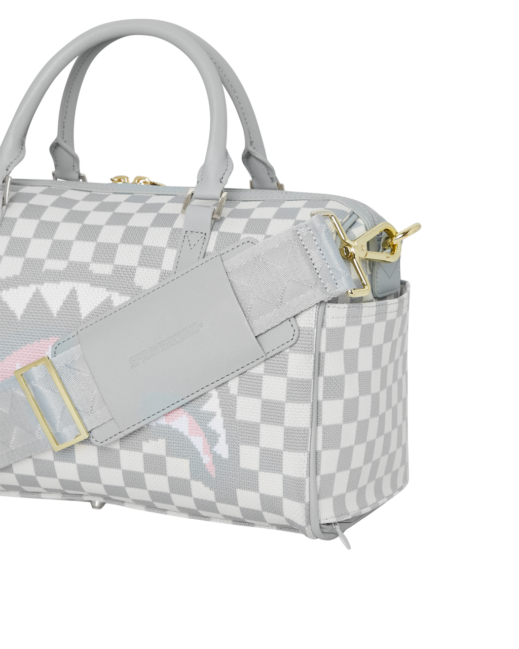 Knit Sharks in Paris in Cream Mini Duffle - Image 9