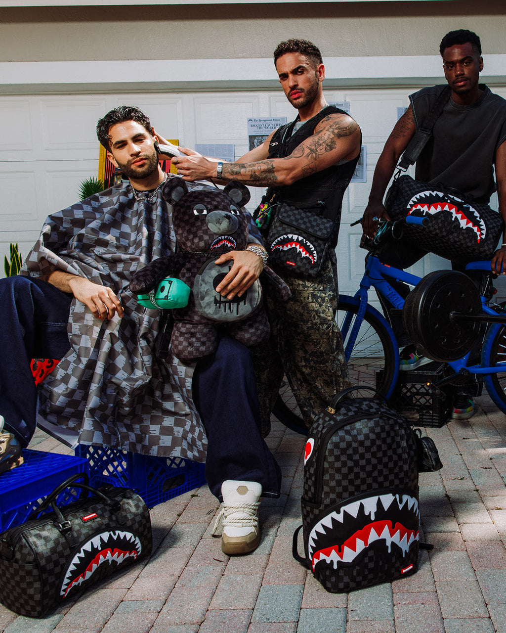Sharks in Paris Thunderdrip Backpack - Image 6