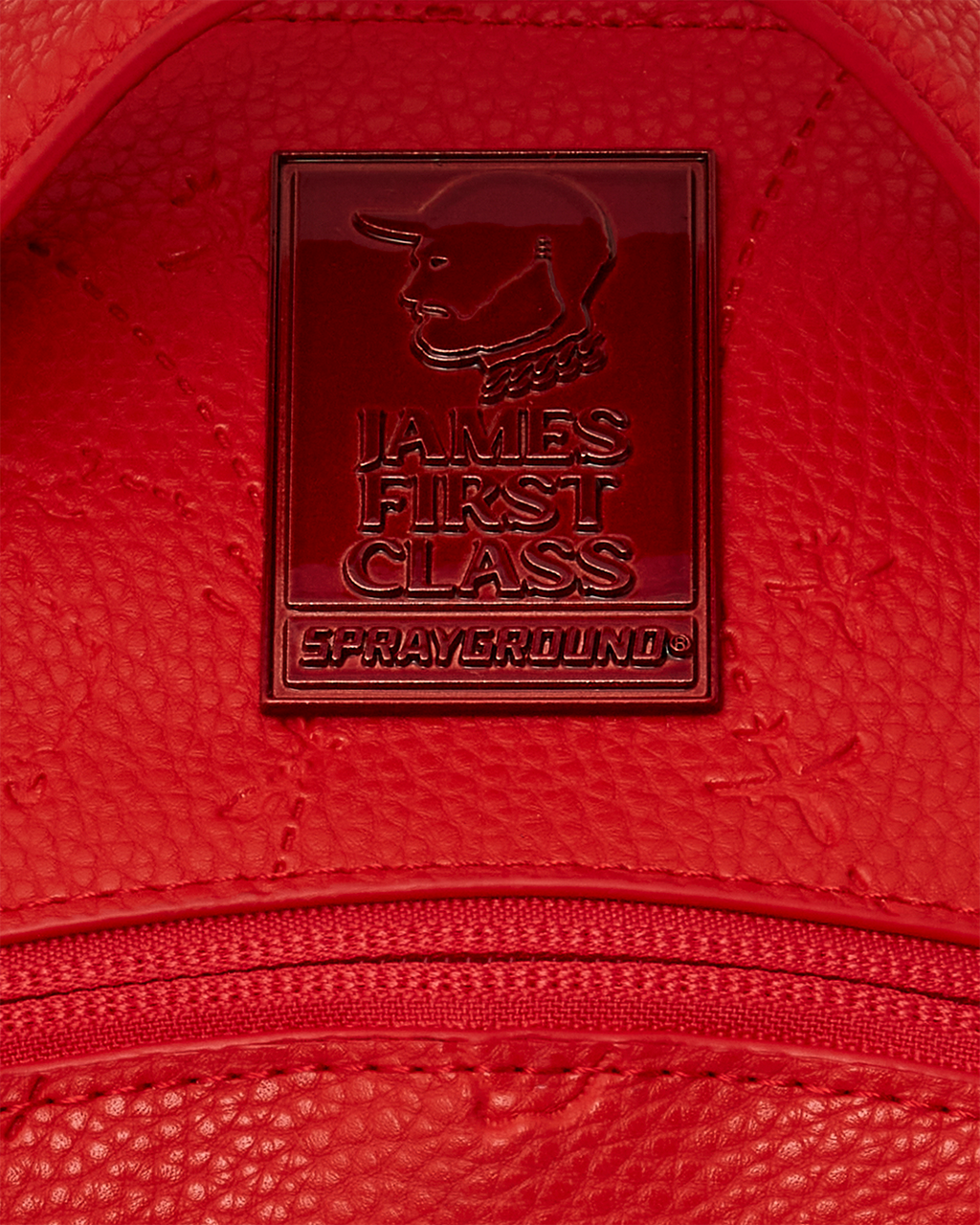 James First Class Ruby Red Chateau Backpack - Image 14