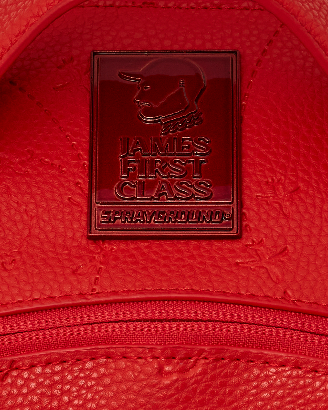 James First Class Ruby Red Chateau Backpack - Image 14