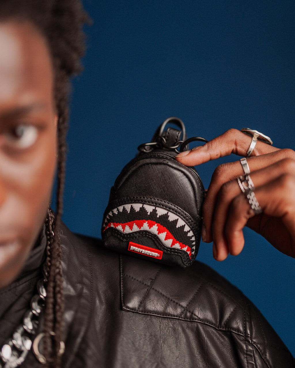 Knit Commander Backpack Keychain - Image 4