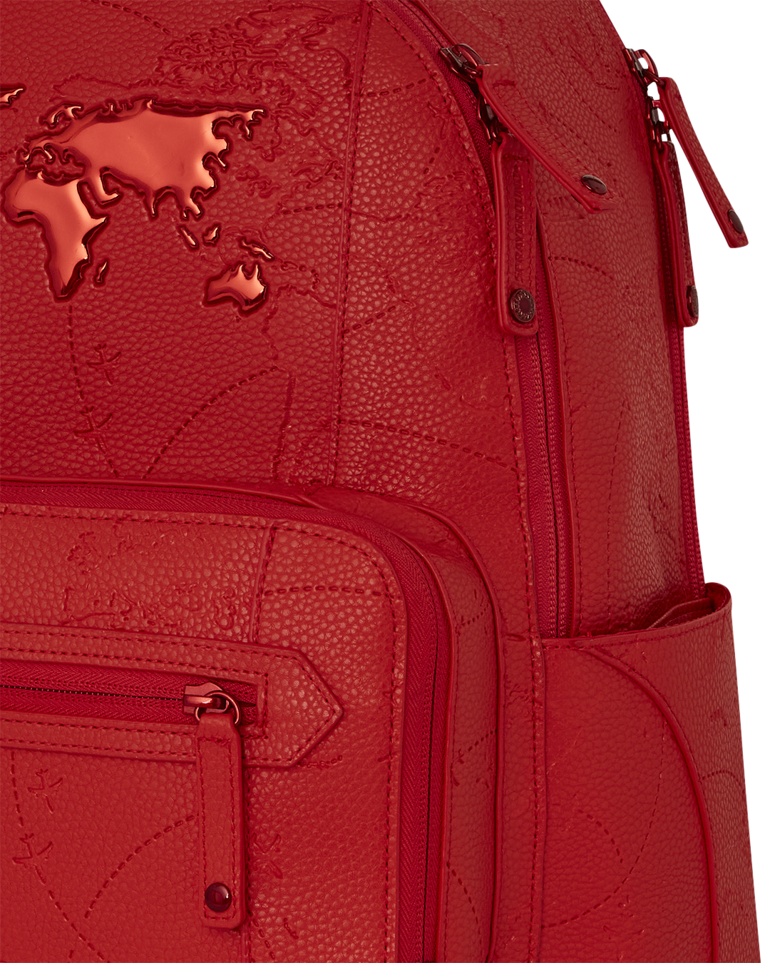 James First Class Ruby Red Chateau Backpack - Image 11