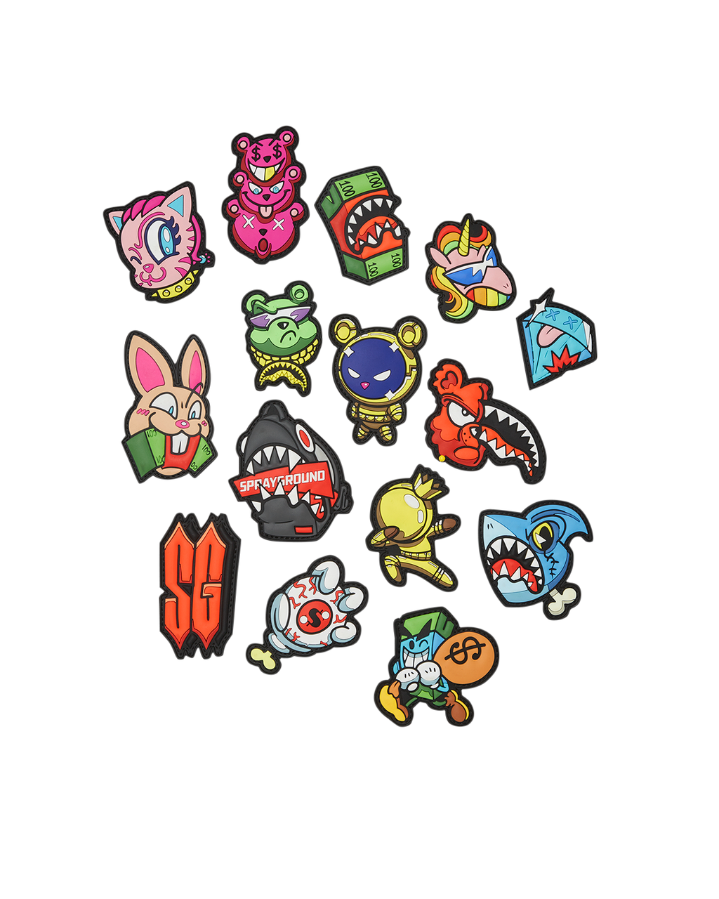 Stuck on Ya - Velcro Patch Backpack - Image 15