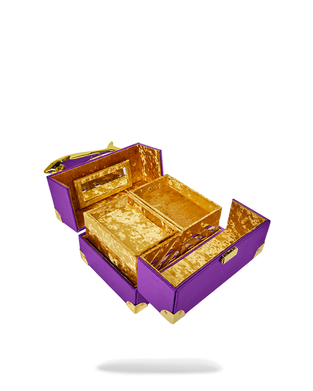 Sharks of the Gold Ocean Jewelry Case - Image 7