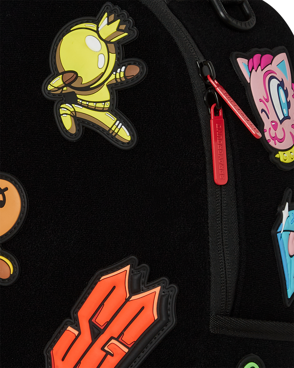 Stuck on Ya - Velcro Patch Backpack - Image 11