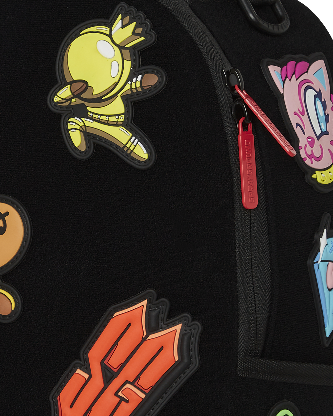 Stuck on Ya - Velcro Patch Backpack - Image 11