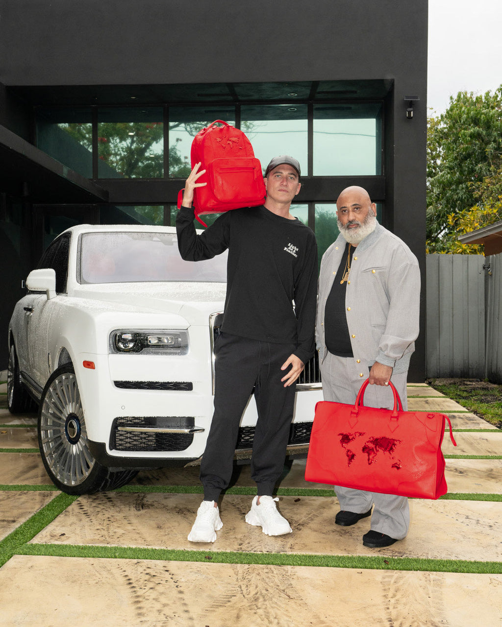 James First Class Ruby Red Chateau Backpack - Image 8