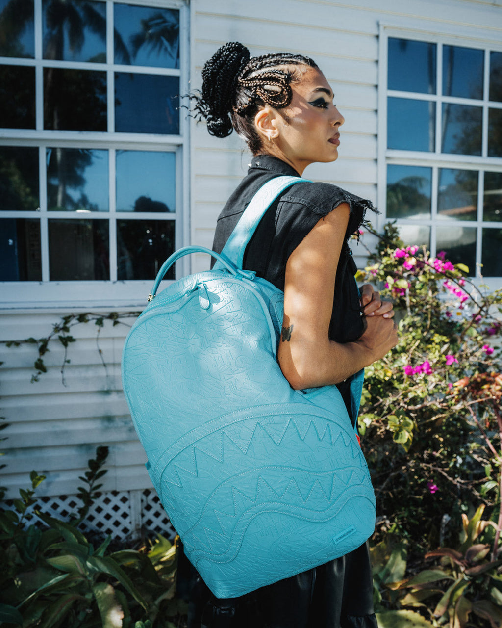 Aqua Noir Backpack - Image 4