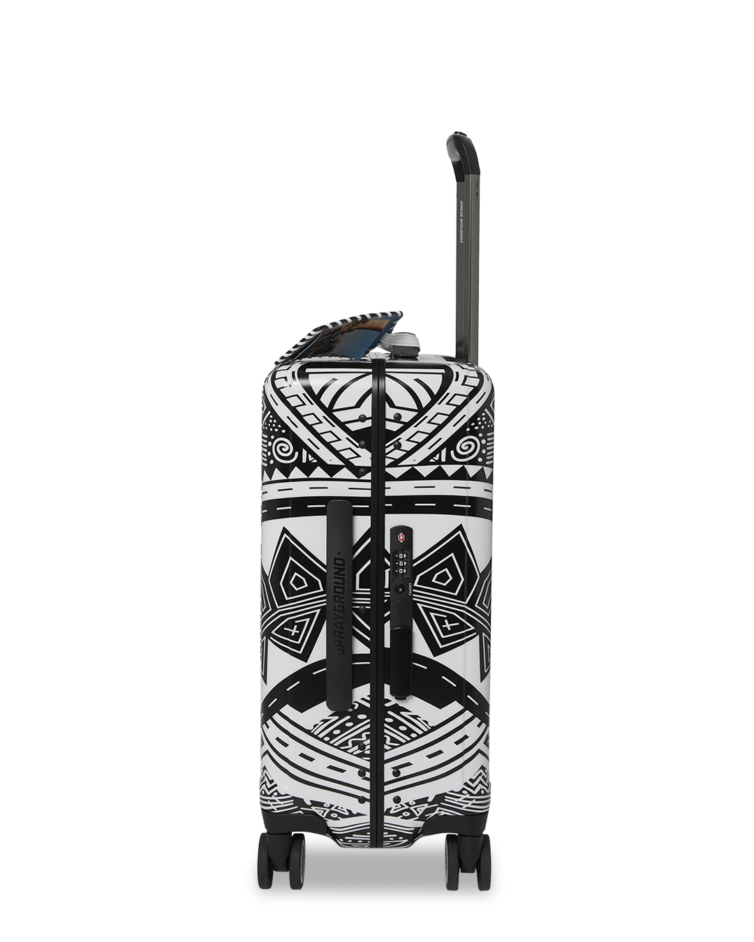A.i. African Intelligence the Skyhawk Carry-On Luggage - Sandflower Collab - Image 7