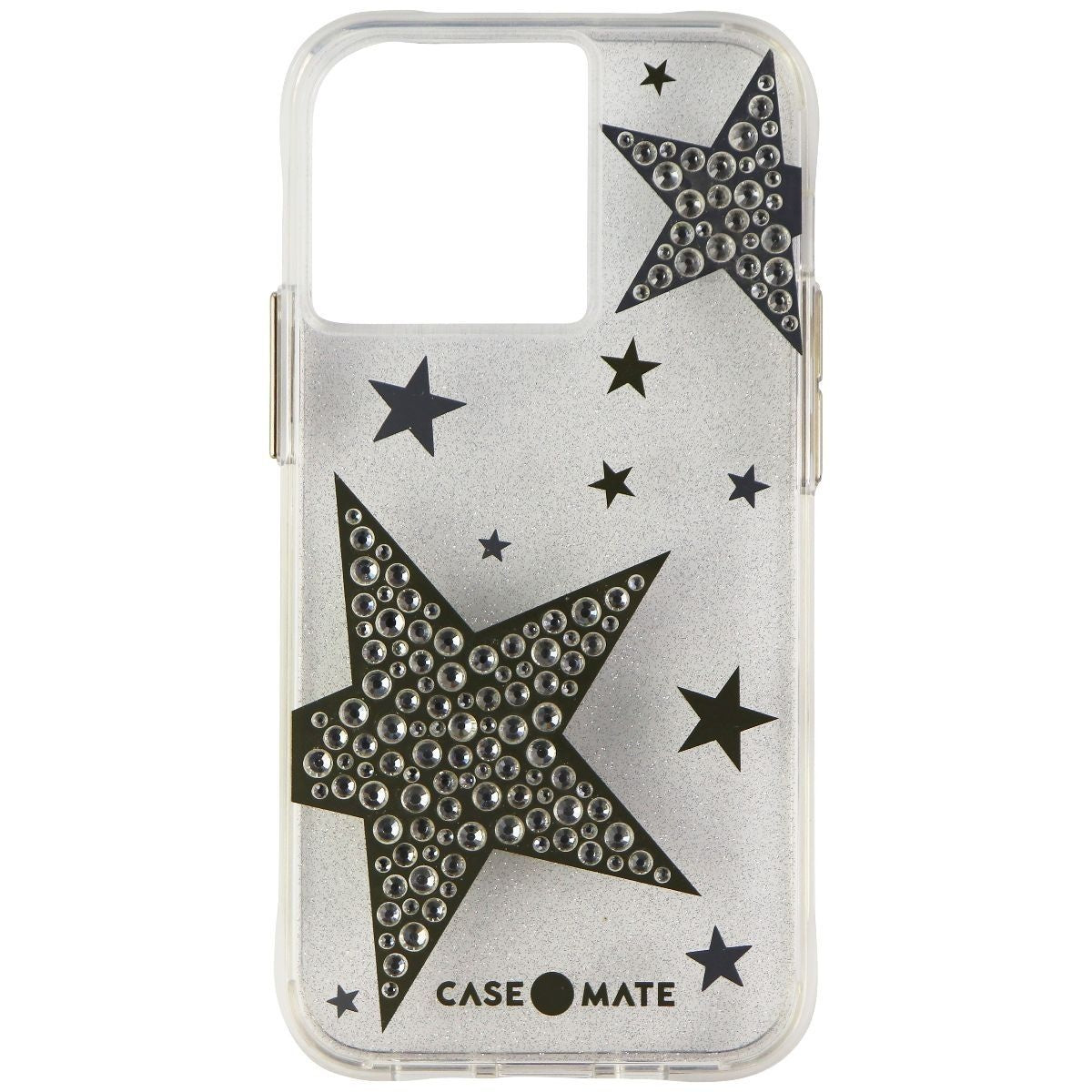 Case-Mate Sheer Superstar Case for iPhone 13 Pro - Clear/Rhinestone Stars - New - Image 3