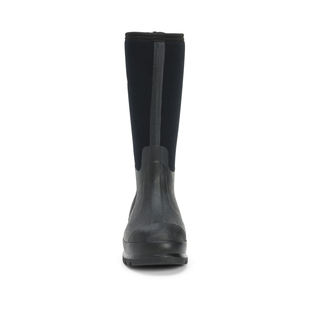 Muck Boots Chore Classic Hi Patterned Unisex Wellington - Black - Image 3