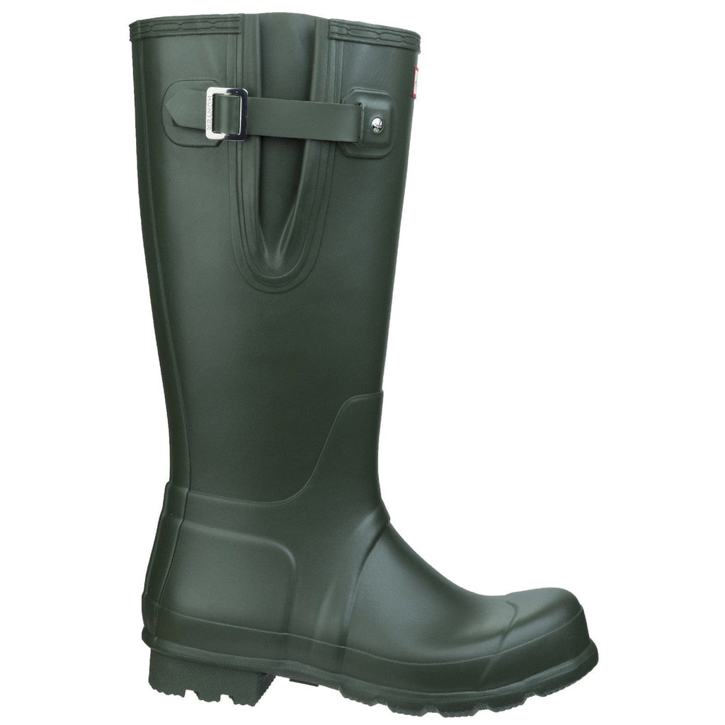 Hunter Original Side Adjustable Wellington Boots - Dark Olive - Image 4